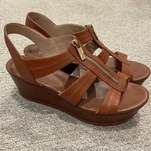 Michael Michael Kors wedge sandals size 11